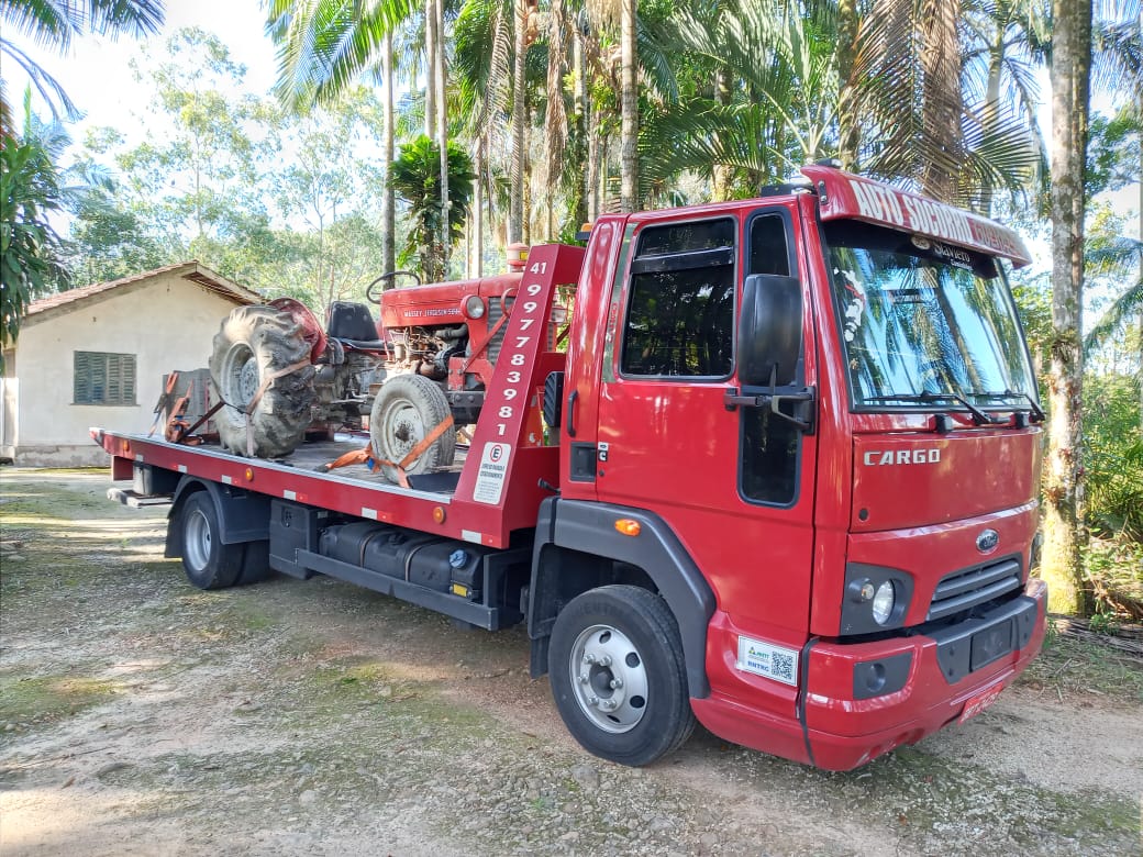 Guincho Pesado em operação